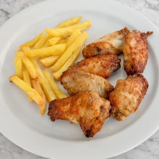 Plato Combinado De Alitas