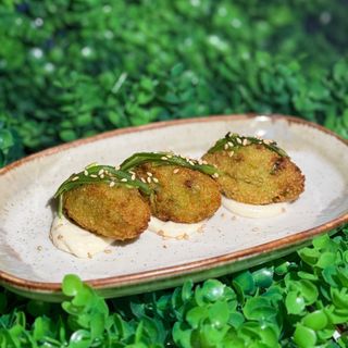 Croquetas wakame y gambas (3ud)