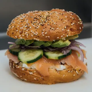 Bagel de Salmón