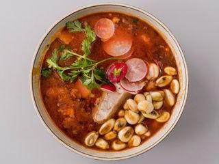 Pozole Rojo Picante (750  Ml.)
