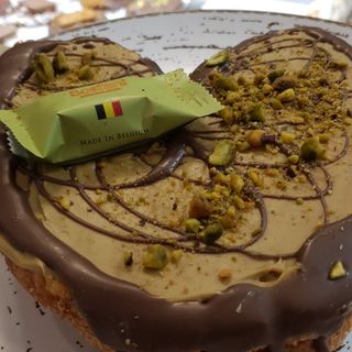 Palmera doble pistacho