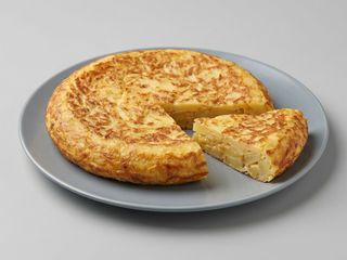 Tortilla De Patata Sin Cebolla Entera