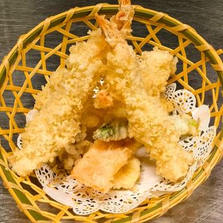 Tempura de langostino y verdura mixto 