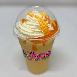 Batido de mango y naranja.