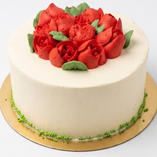 Tarta "Bouquet" de Mascarpone y Frutos Rojos
