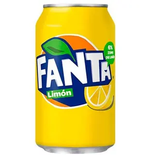 Fanta Limón lata 330ml.