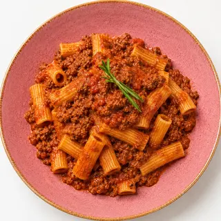 Penne Boloñesa