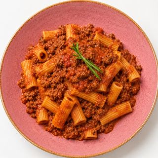 Penne Boloñesa