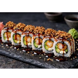 Uramaki De Langostino Rebozado(8 uds.)