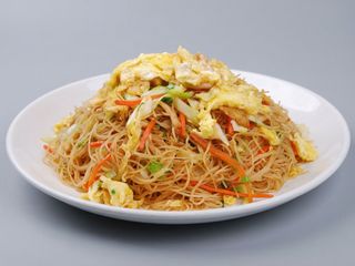 Fideos de pollo