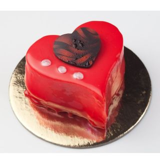 Pastel San Valentín Fresa