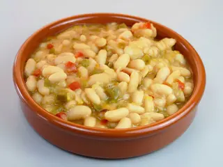 Alubias blancas estofadas
