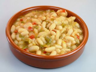 Alubias blancas estofadas