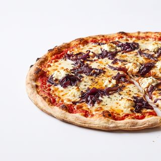 Pizza cabramelizadaa