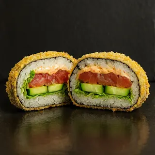 Hamburguesa con atún