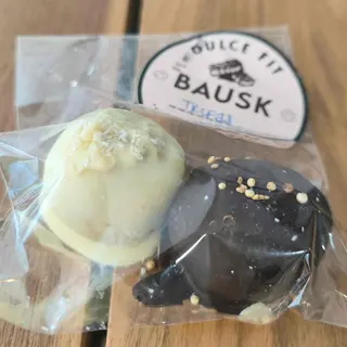Trufas choc blanco