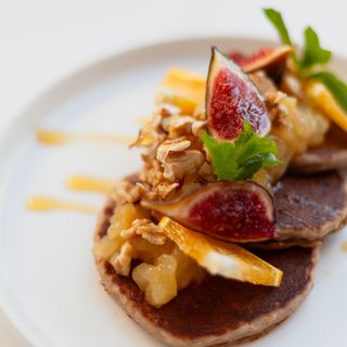 Tortitas avena manzana