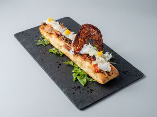 Focaccia del pescador
