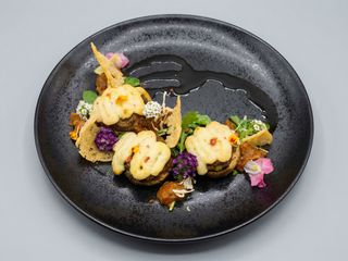 Champiñones Gratinados