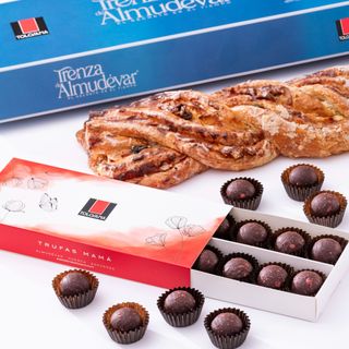 Pack Trenza de Almudévar + Trufas Mamá, 12 u