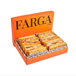 Brioche York y queso Box (16 uds)