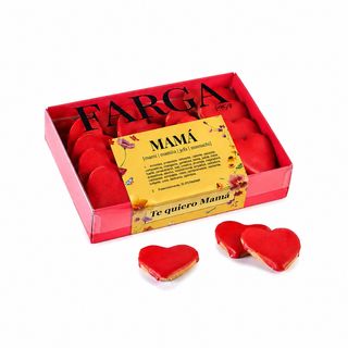 Corazones Frambuesa