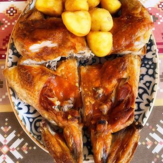 POLLO EN SALSA DE ADJIKA