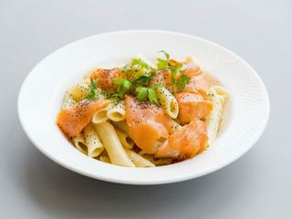 Macarrones Al Salmón