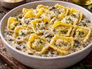 Tortelli ai funghi porcini