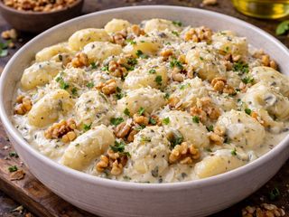 Gnocchi Gorgonzola y Nueces