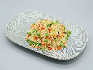 Arroz Con Verduras Salteadas