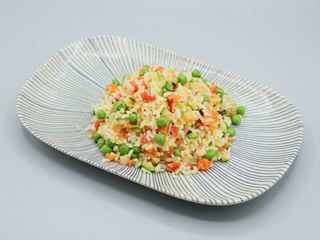 Arroz Con Verduras Salteadas