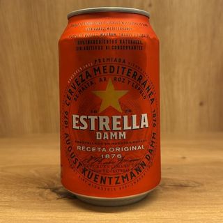 Estrella Damm Cerveza Lata 33cl