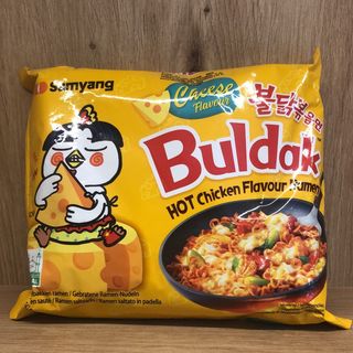 Fideus buldak formatge