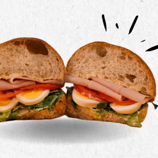 Bocadillo Vegetal con Pavo