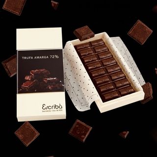 Turrón Trufa Chocolate 72%