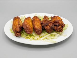 Alitas De Pollo Fritas (6 Uds.)