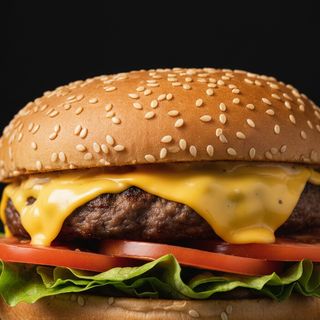 Hamburguesa Con Queso