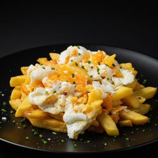 Huevos rotos (2) con patatas