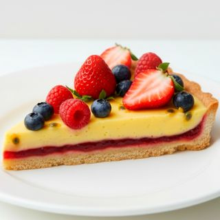 Porción Tarta Fruta de la Pasión