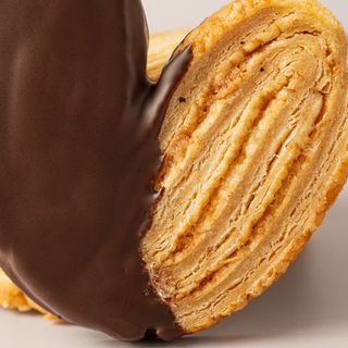 PALMERA DE HOJALDRE CON CHOCOLATE