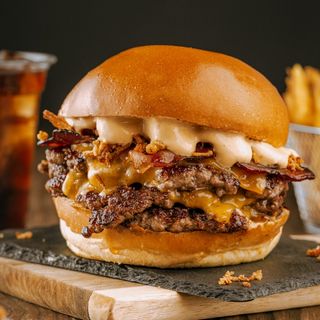Burger de carne Smash