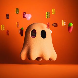 Mona Fantasma naranja