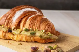 Croissant de Crema de Pistacho