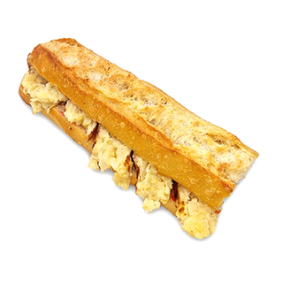 Bocadillo Caliente de Tortilla de Patata