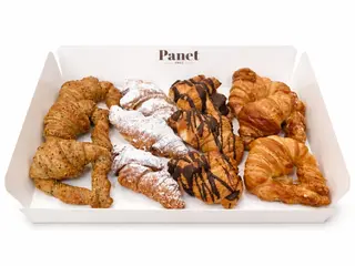 Bandeja Mini Croissants - 12 Uds
