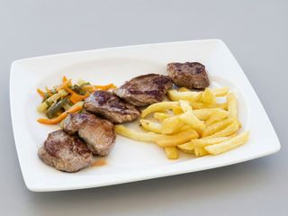 Solomillo de cerdo a la pimienta 