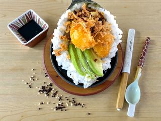 Temaki Ebi Fry  (1 Ud.)