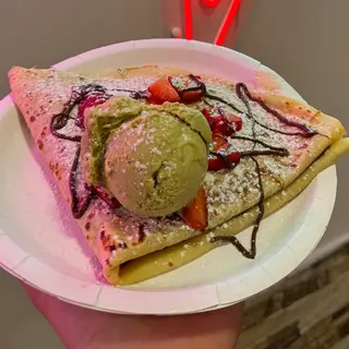 Crêpes con Chocolate de Dubai