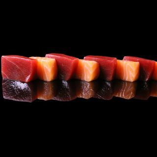 Sashimi Salmón y Atún./8pzs